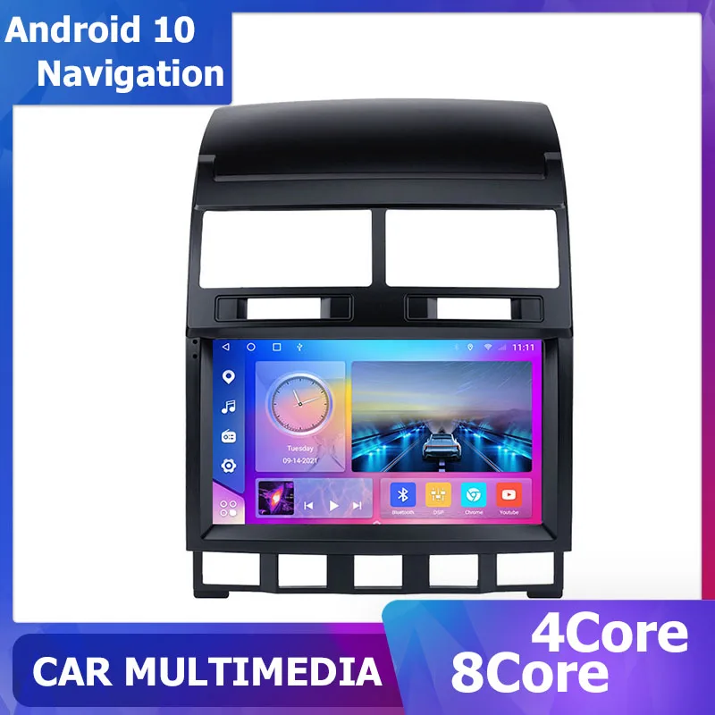 

9 inch Navigation GPS Auto Radio for vw Touareg 2002-2010 Multimedia player carplay Sat Navi 6+128G DSP 1280*720 Android 2 Din