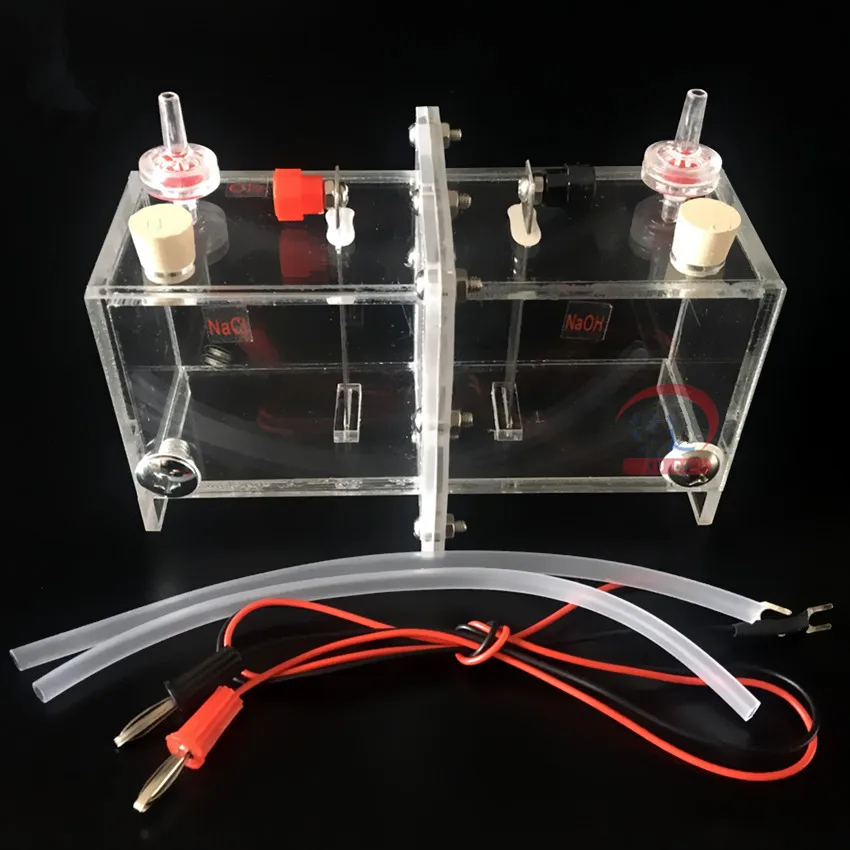 26063 Electrolyzer Demonstrator Ion Exchange Membrane Without Platinum Electrode Chemistry Experiment Teaching Instrument