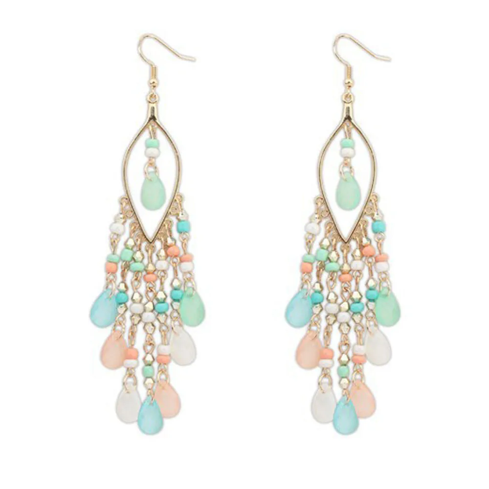 

1Pair Vintage Hollow Cystal Rhinestone Drop Earrings Classic Party Dangle Earrings Fashion Jewelry for Women Christmas Gifts