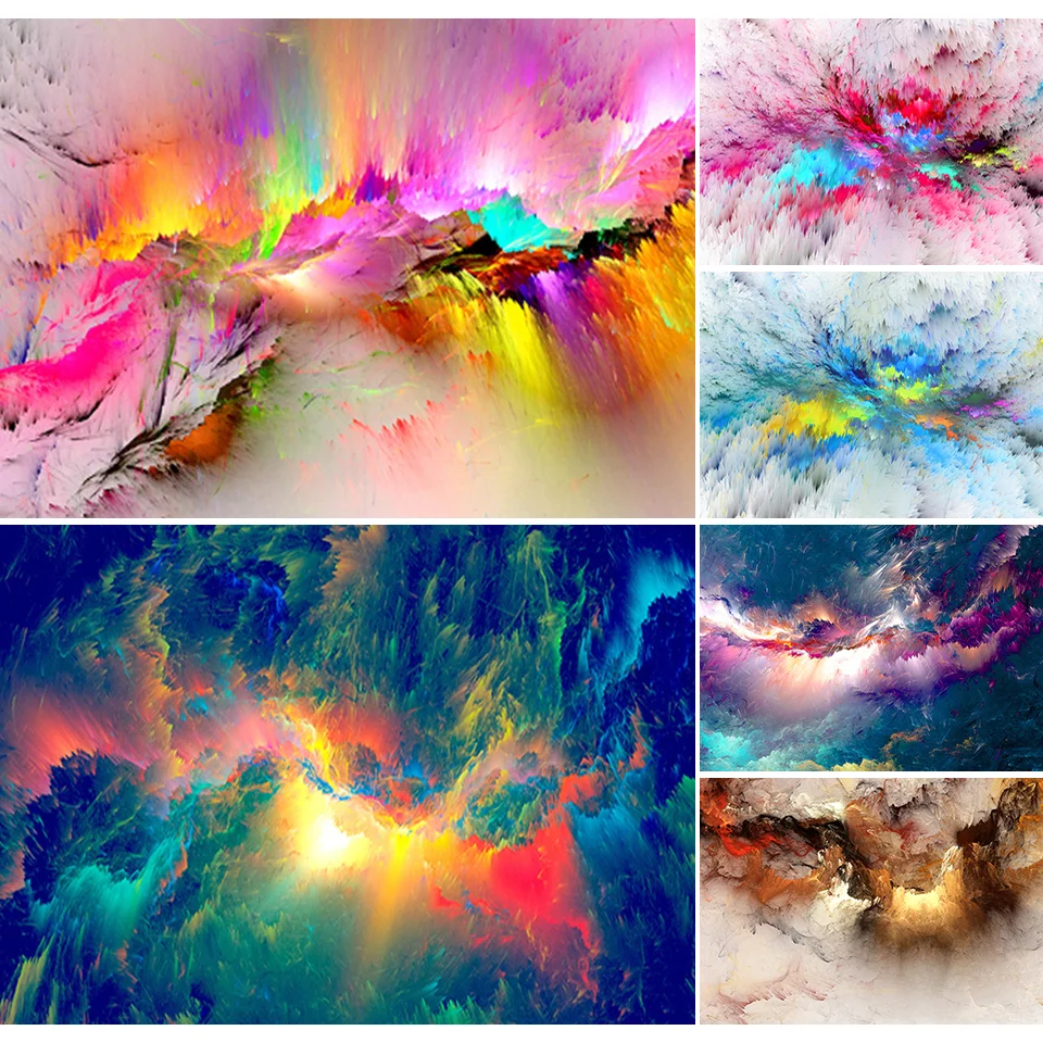 

DIY 5D Diamond Painting Colorful Feather Cross Stitch Kit Full Drill Embroidery Mosaic Art Picture Of Rhinestones Wall Decor