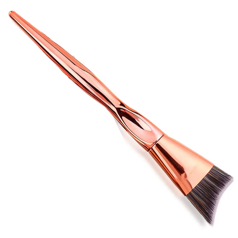 

4Pcs Metal Makeup Brushes Cosmetic Face Foundation Powder Eyeshadow Blush Make Up Brush Kit