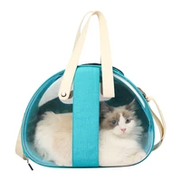 transparent pet cat carrier backpack breathable dog cat travel outdoor shoulder bag for small dogs cats packaging carrying