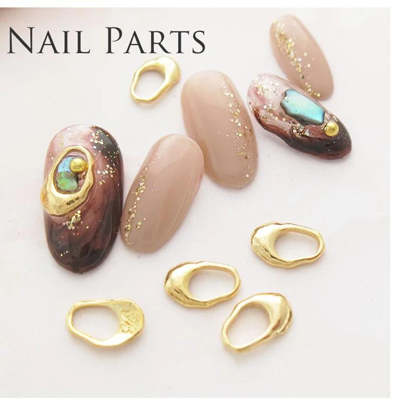 Детали для ногтей металлическая рамка 24 шт. (3 цвета в наличии) шпильки