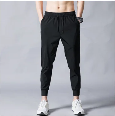 

MRMT 2021 Brand Summer Men's Trousers Thin Fashion Slim Ninety Points Pants for Male Leisure Small Feet Trouser