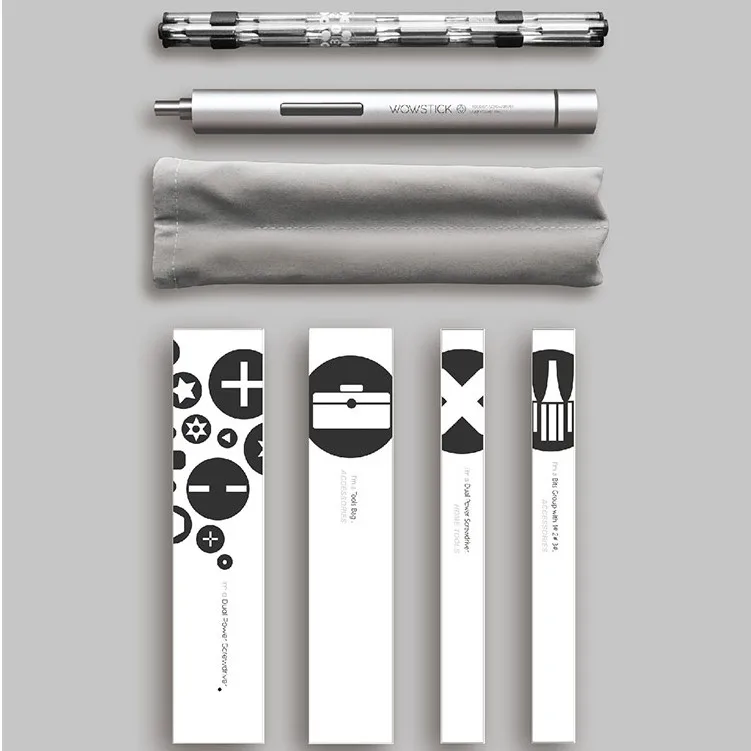 

Original Xiaomi Mijia Wowstick Try 1P+ 19 In 1 Electric Screw Driver Cordless Power work with home smart home kit product