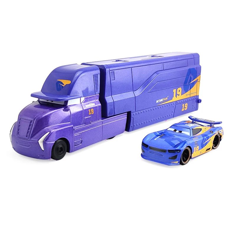 Disney Pixar тачки 3 игрушки Молния Маккуин Джексон шторм цыпленок ХИК мак грузовик