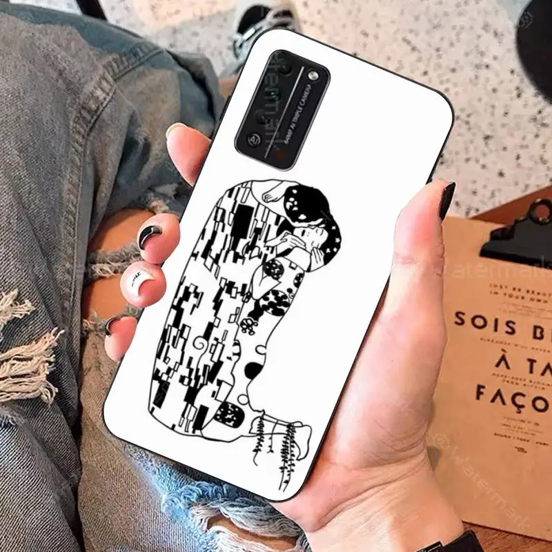 TOPLBPCS Kiss от Густава Климта дизайнерский чехол для телефона Huawei Honor 8x9 10 20 V 30 pro lite view