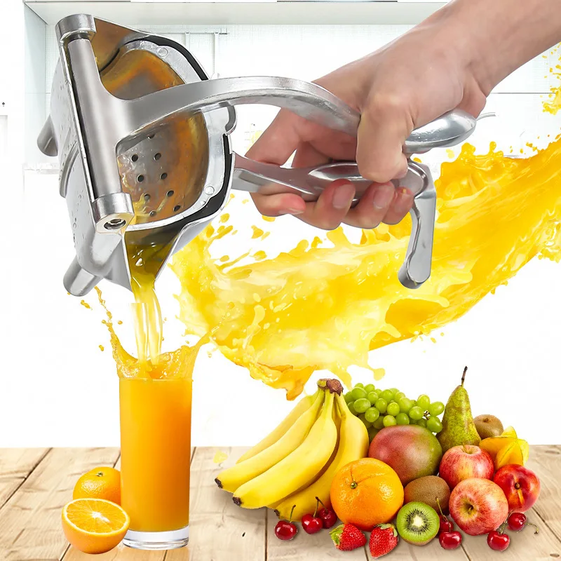 

1PC Handheld Juicer Household Manual Juicer Stainless Steel Fruit Juicer Mini Lemon Dehydrated Fruit Press Kitchen Bar Supplies