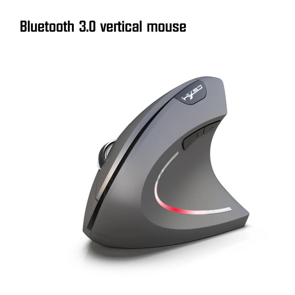 T29GY HXSJ Bluetooth Вертикальная мышь Эргономика 800/1600/2400 Точек на дюйм профилактика мышь стороны игра офиса Мыши Pc ноутбук аксессуары - Цвет: T29GY