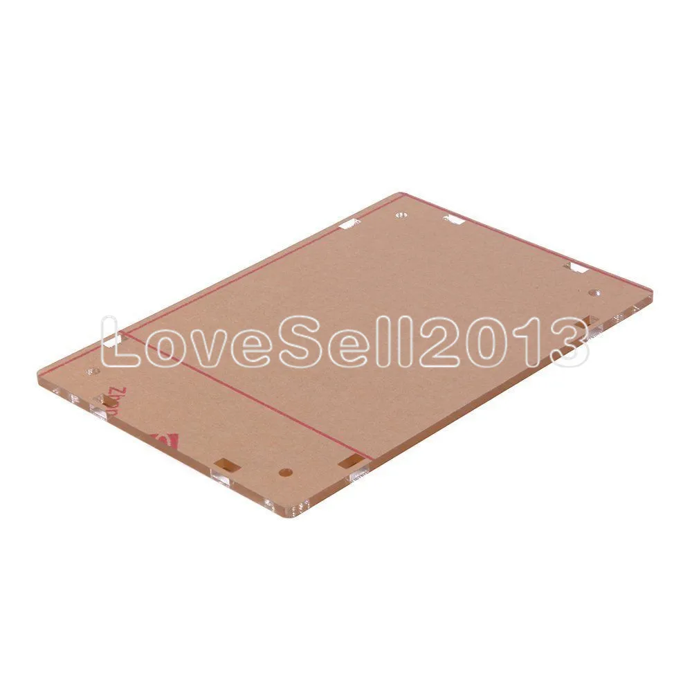 New Clear Acrylic Case Box Shell for DSO138 2.4" TFT Digital Oscilloscope | Электроника