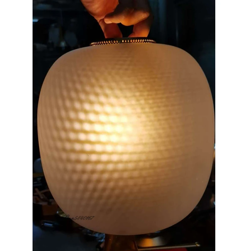 Нордическая винтажная светодиодная подвесная лампа с овальным стеклом Luminaire для освещения столовой и спальни.