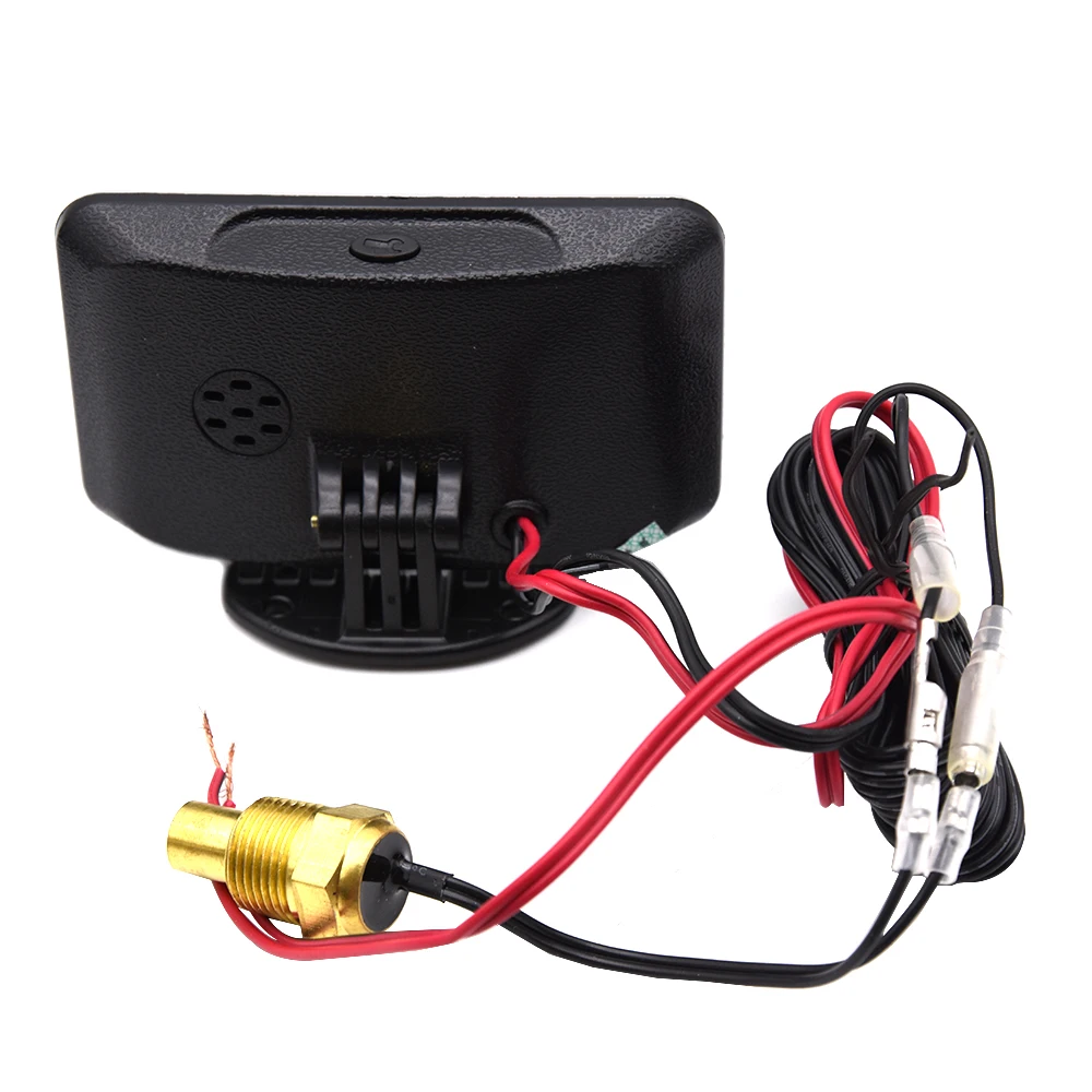 Цифровой автомобильный измеритель температуры воды 2 в 1 вольтметр датчик 10 мм