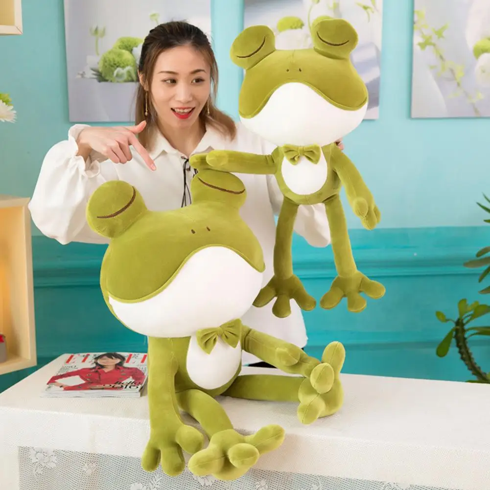50 см/60 см лягушка плюшевая игрушка кукла милая девочка мягкая подушка прекрасное