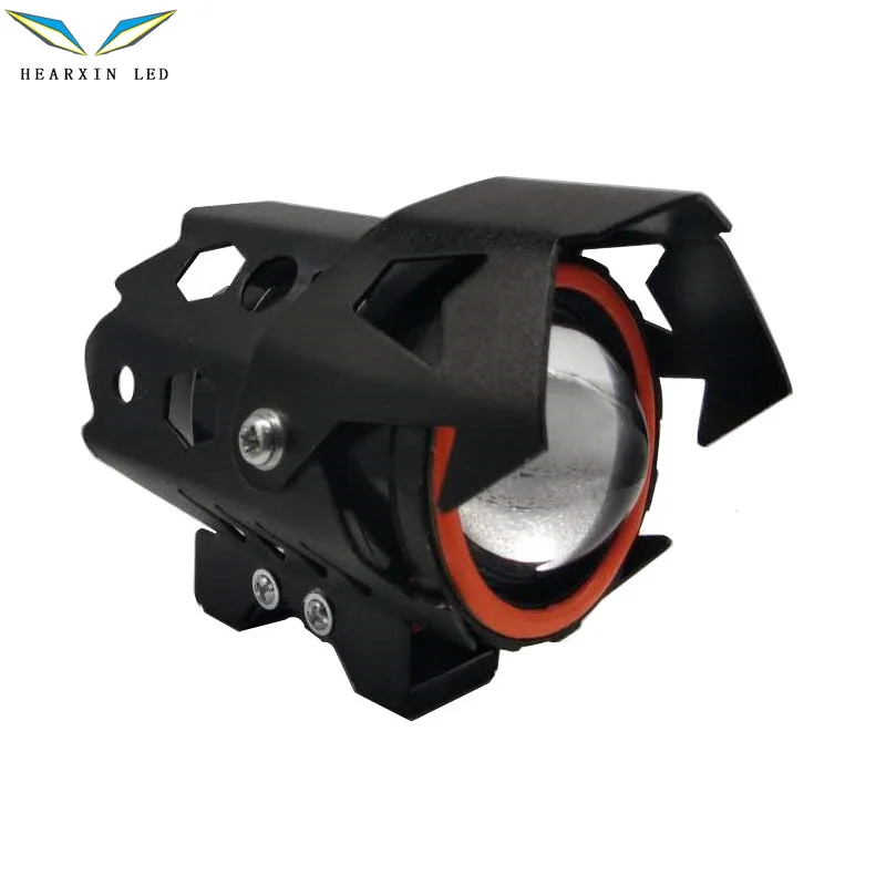 Светодиодный ные фары для мотоцикла 125 Вт 3000 мл лампы 12 В U9 светодиодный