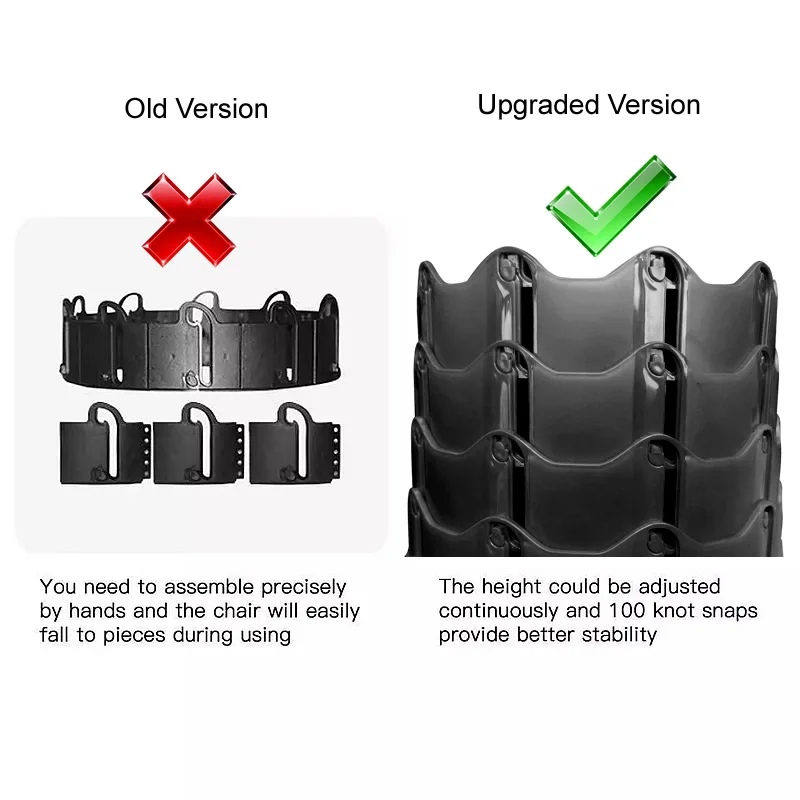 en Ucuz Teleskopik Tabure Ayarlanabilir Katlanır Kamp Taburesi Balıkçılık Katlanır Sandalye Taşınabilir Luban Kilit Tabure Rulman 300KG Geri çekilebilir