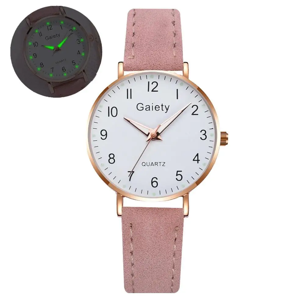 

2021 NEW Women's Watches Simple Vintage Small Watch Leather Strap Casual Sport Clock Dress Wristwatches Women