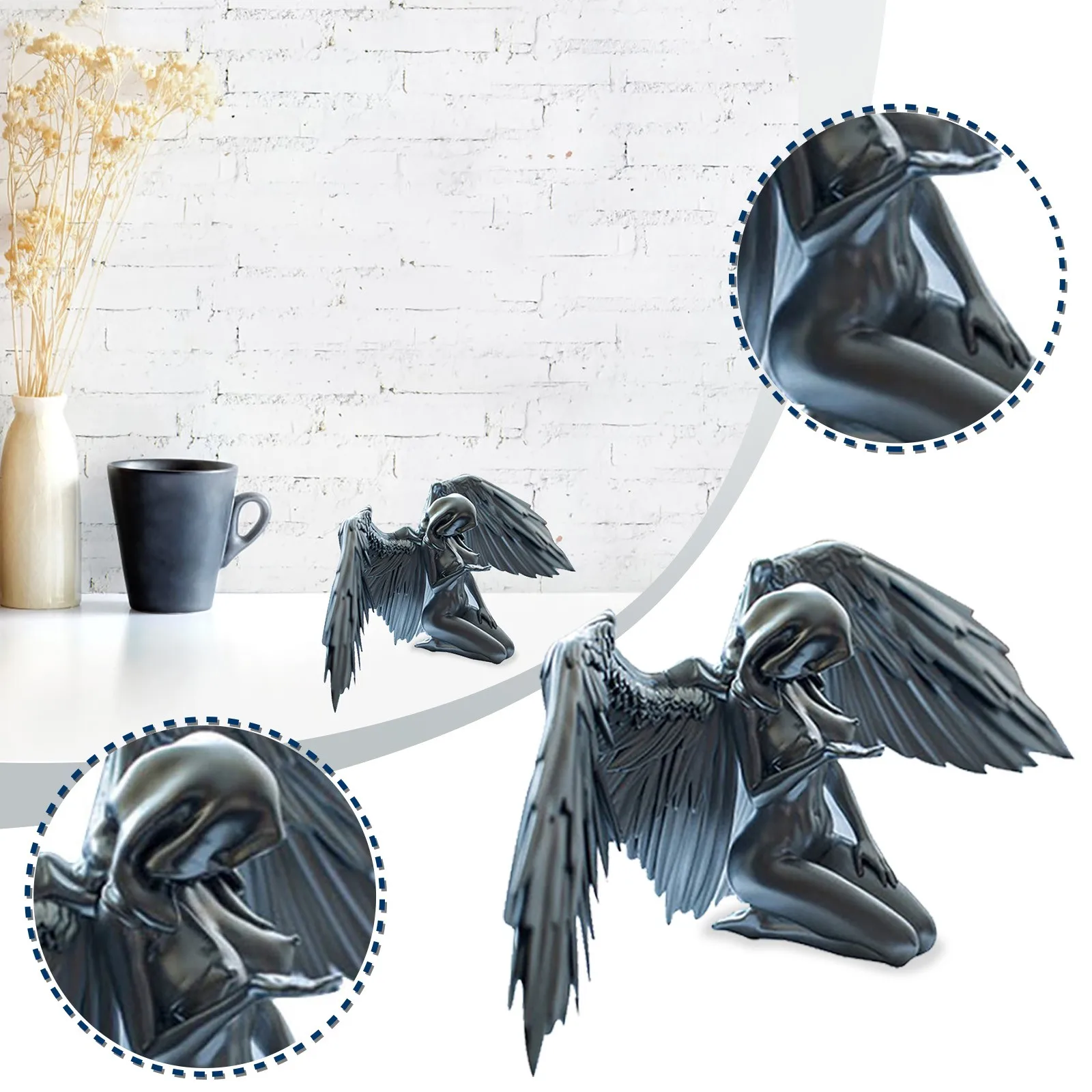 Крылья Ангел Украшение Искусство женщина крыло колени плащ шляпа ремесла ангел