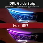Автомобильные светодиодные лампы DRL, 2 шт., дневные ходовые огни для BMW X1 E84 X3 E83 F25 M3 E90 E91 E60 E70 X5 X6