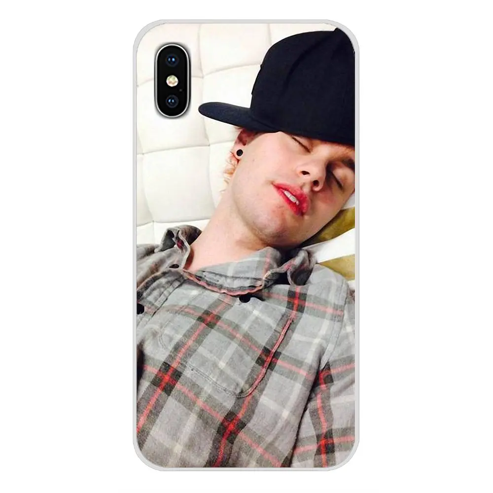 Аксессуары чехлы для телефонов Apple iPhone X XR XS 11Pro MAX 4S 5C SE 6S 7 8 Plus ipod touch 5 6 Michael Clifford 5sos |
