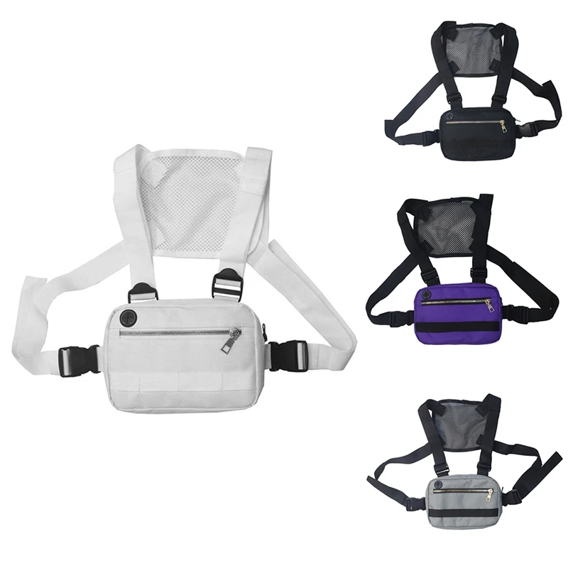 

Маленькая квадратная сумка-мессенджер из ткани «Оксфорд» в стиле хип-хоп