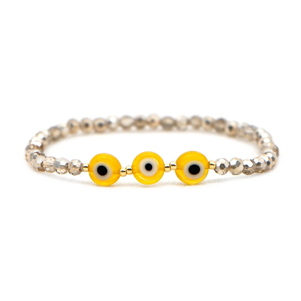 

GO2BOHO Evil Eye Bracelet For Women Bohemian Men Bracelets Jewelry Crystal Beads Pulseras Mujer Moda Handmade Fashion Jewel Gift
