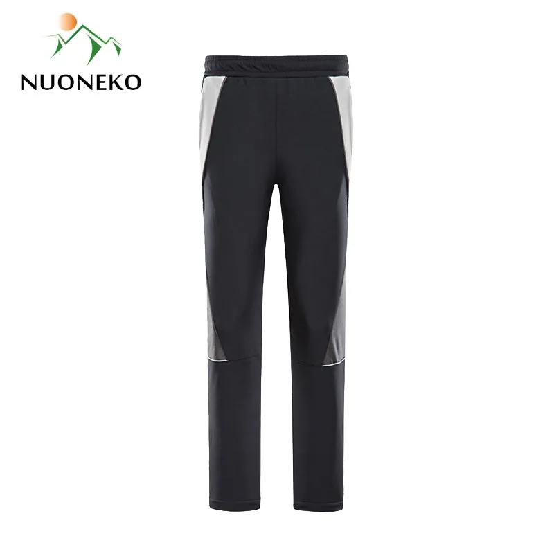 Новые мужские светоотражающие велосипедные брюки на осень и зиму плотные