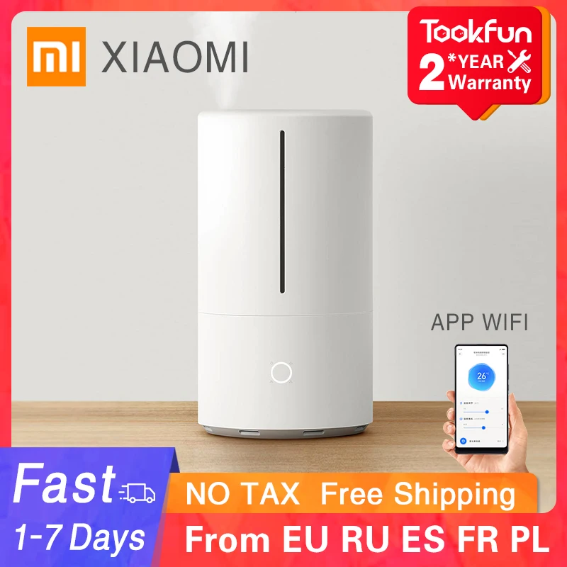 XIAOMI MIJIA Смарт антибактериальные увлажнитель интеллигентая (ый) UV C стерилизации
