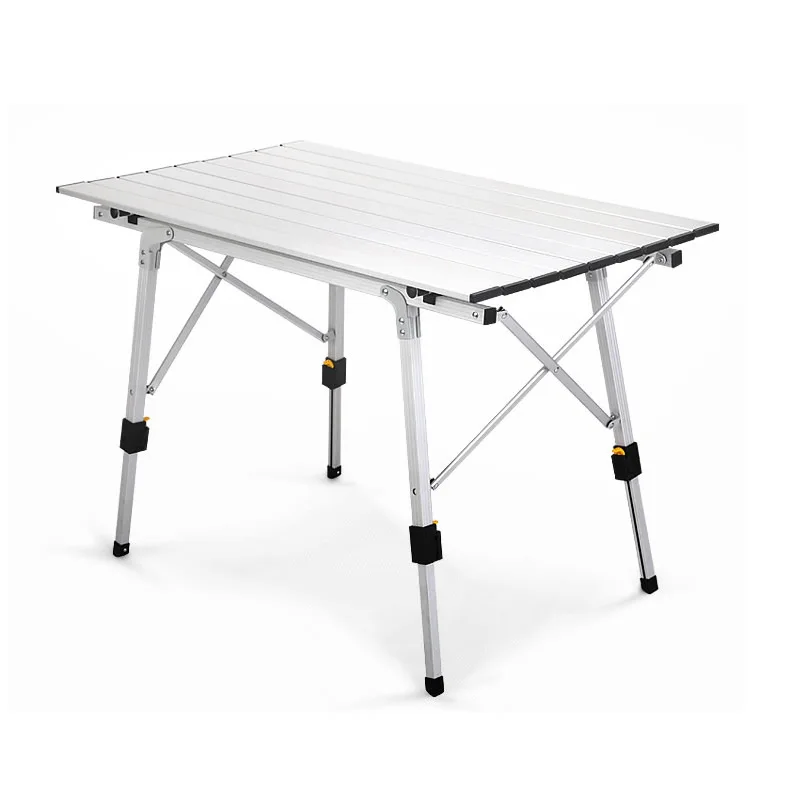 

High Strength Aluminum Alloy Portable Ultralight Folding Camping Table Foldable Outdoor Dinner Desk For Family Party Picnic BBQ