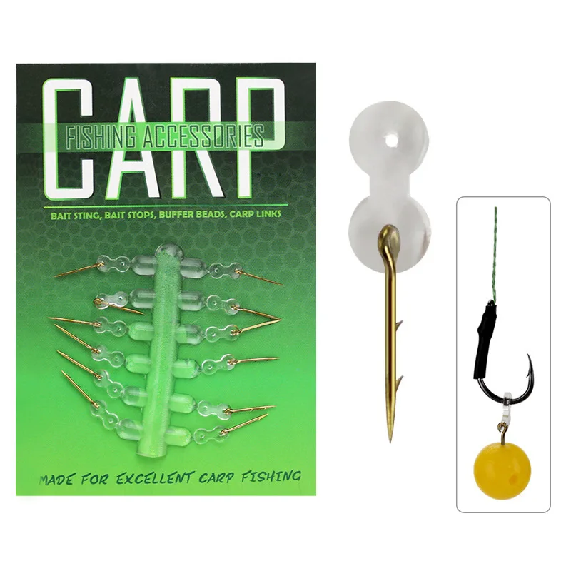 12 шт. металлическая приманка шипы для ловли карпа рыболовные аксессуары булавки