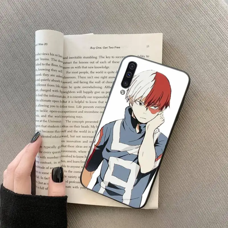 

My Hero Academia Shoto Todorok Phone Case For Samsung galaxy S 7 8 9 10 20 edge A 6 10 20 30 50 51 70 note 10 plus