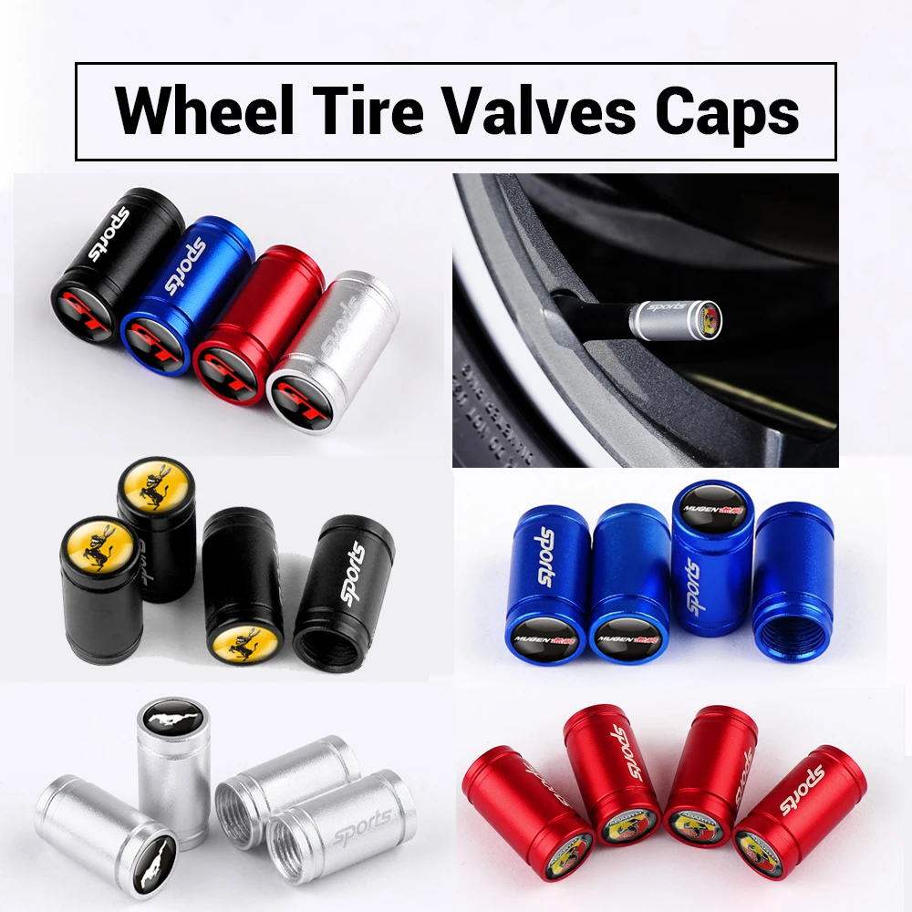 

4PCS Car Styling Tire Valve Core Cover Caps For Lexus RX330 RX350 IS250 RX NX GS CT200H Fsport GS300 RX300 RX450 IS200 ES300