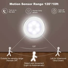 Движения Сенсор светильник s Крытый Батарея приведенный в действие светодиодный ночной Светильник прочно держаться на поверхности Шкаф Кабинет Кухня настенный светильник для лестниц коридора Спальня Ванная комната