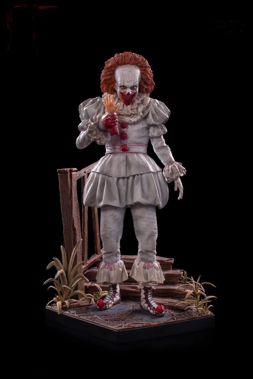 23 см 1/10 фигурка это Pennywise фигурка Стивен Кинг это модель клоуна Коллекция декор для Хэллоуина подарок это: второй раздел