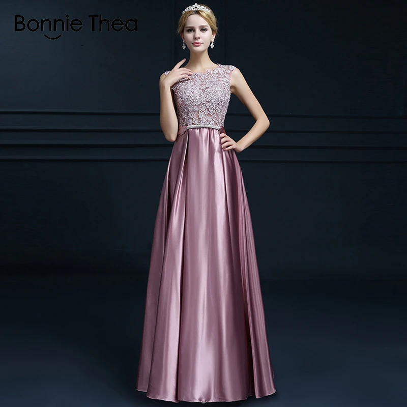 Bonnie Thea женское сексуальное вечернее платье с вышивкой Осеннее Элегантное