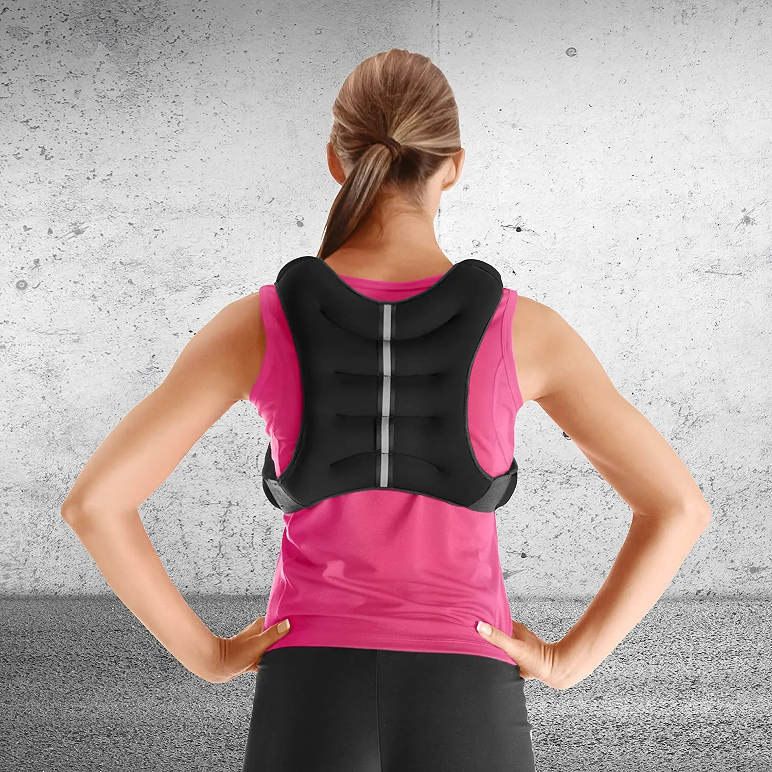

Fitness weighting vest Suitable for strength training, aerobics, walking, jogging, running, suitable for men and women 12 lbs