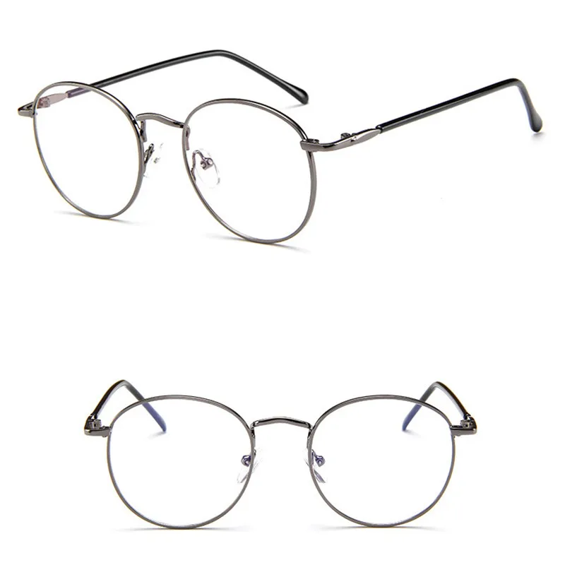 TTLIFE Vintage Round Glasses Women Metal Frame Clear Lens Optical Transparent female Mirror Fashion YJHH0311 | Аксессуары для