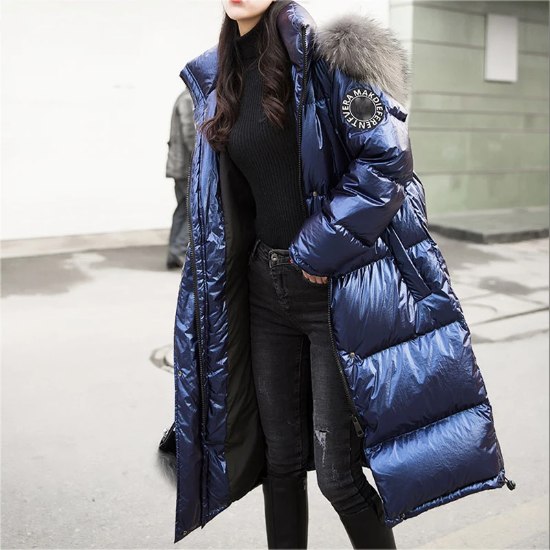 Lucyever новые женские зимние куртки с капюшоном и стоячим воротником хлопковое