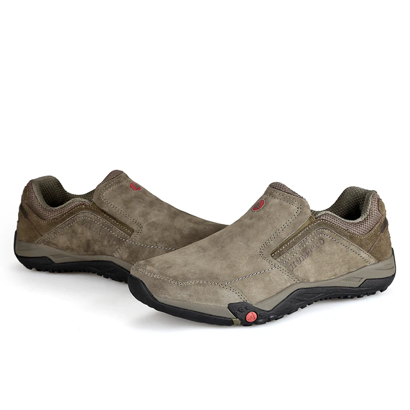 Мужские треккинговые ботинки Humtto из натуральной кожи обувь для альпинизма