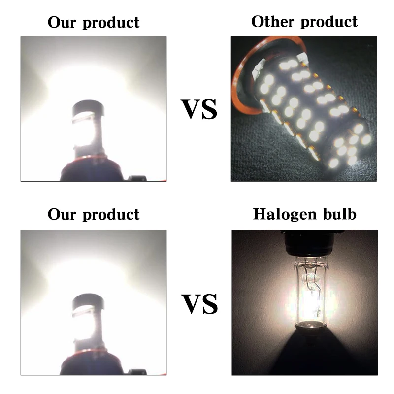 2X H11 H8 Car Fog Lamp Driving Light Bulbs No Error For BMW E63 E64 E90 E91 E92 E93 328i 328xi X5 E53 E70 E46 325i 330i X3 E83 | Автомобили