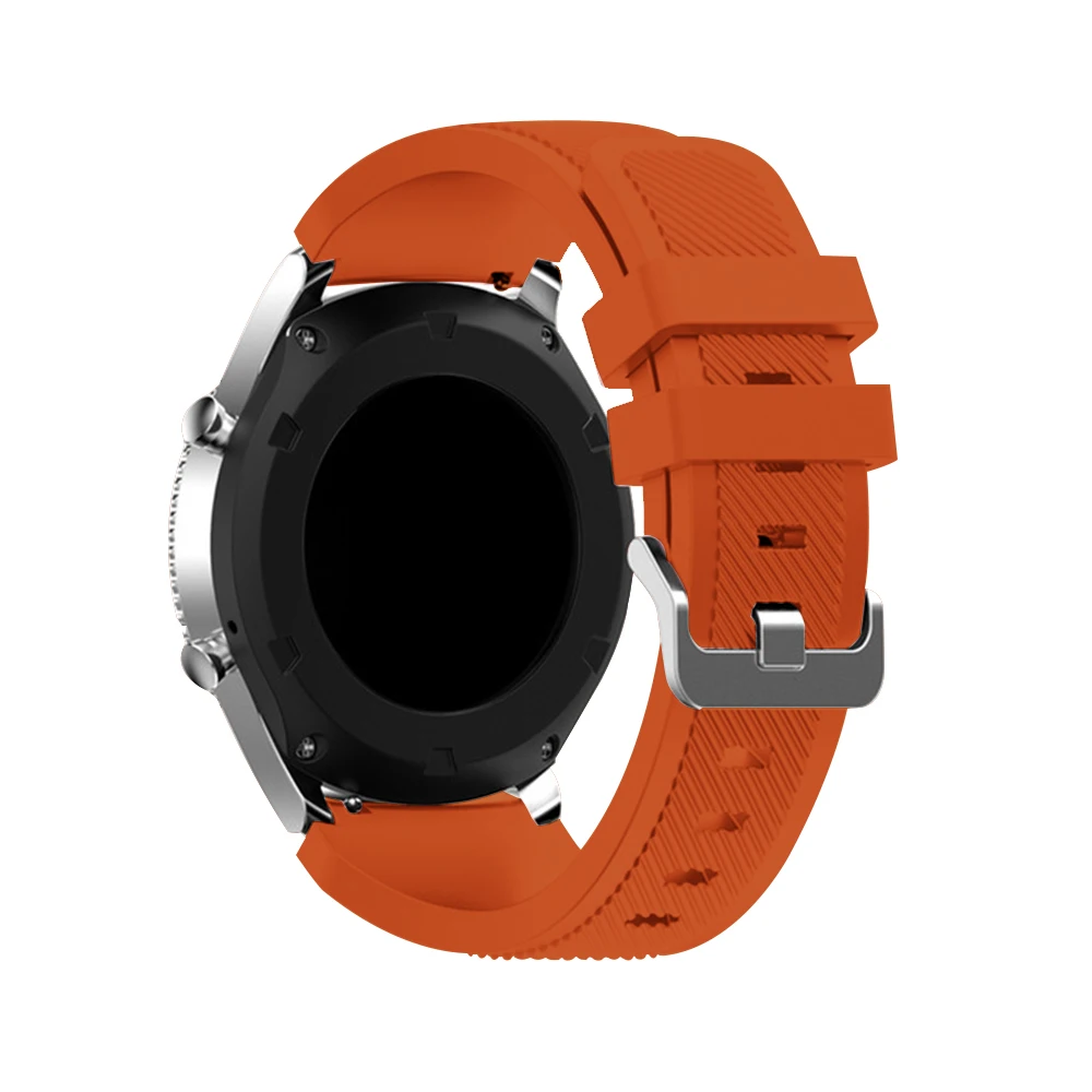 EIMO Galaxy watch 46 мм для samsung gear S3 Frontier Galaxy watch active 2 42 мм S2 huawei watch gt ремешок 22 мм ремешок браслет - Цвет ремешка: Apricot