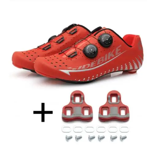 Shoes with KEO Sidebike углеродная велосипедная обувь, Шоссейная обувь, самоблокирующаяся велосипедная обувь, кроссовки, обувь для верховой езды, велосипедная обувь с замком - Цвет: Shoes with KEO