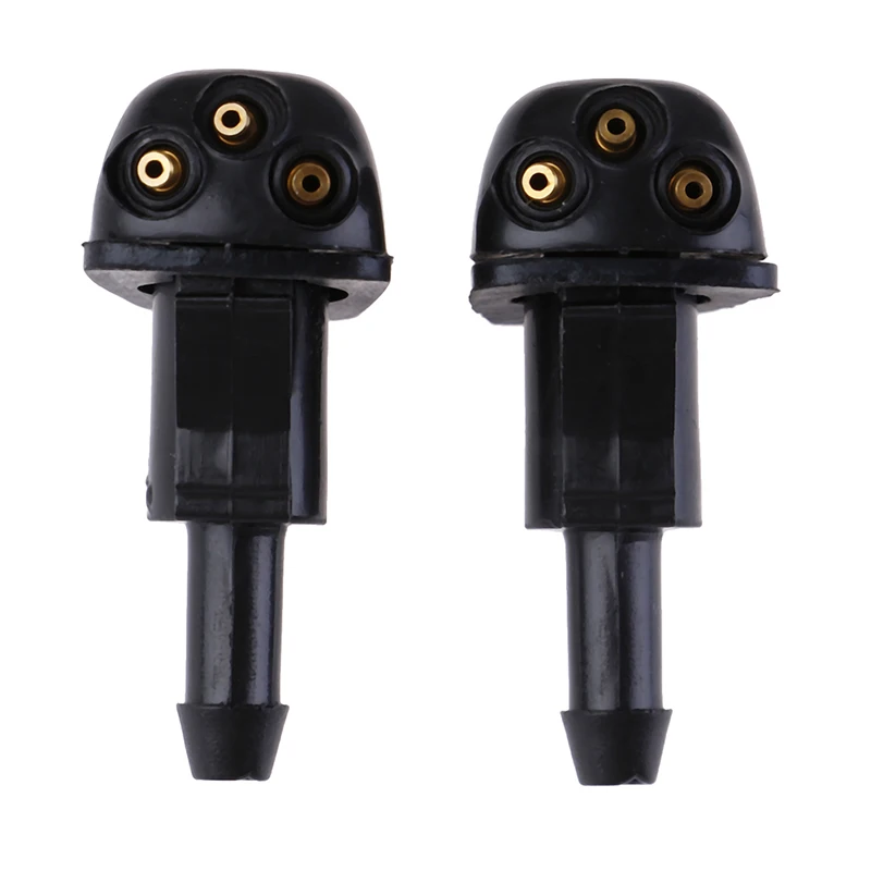 

2 Pcs Auto Car Plastic Windshield Washer Wiper Water Spray Nozzle Vehicle Car Accessories