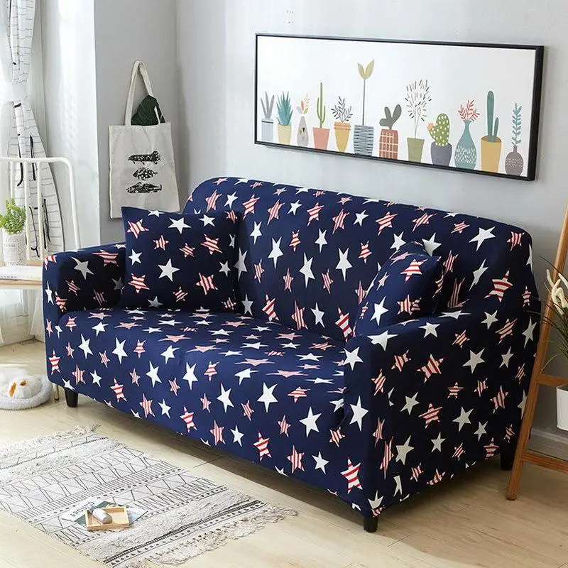 Роскошный секционный эластичный чехол для дивана с 40 принтом подходит всех углов