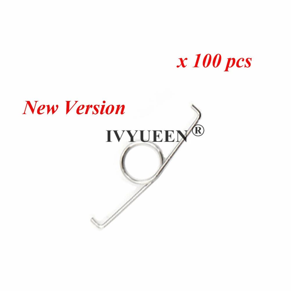 IVYUEEN 100 шт. R2 L2 пусковых кнопок пружины для Dualshock 4 PS4 DS4 Pro тонкий контроллер Весна JDM 001 010 011 030 040 - Цвет: New Version
