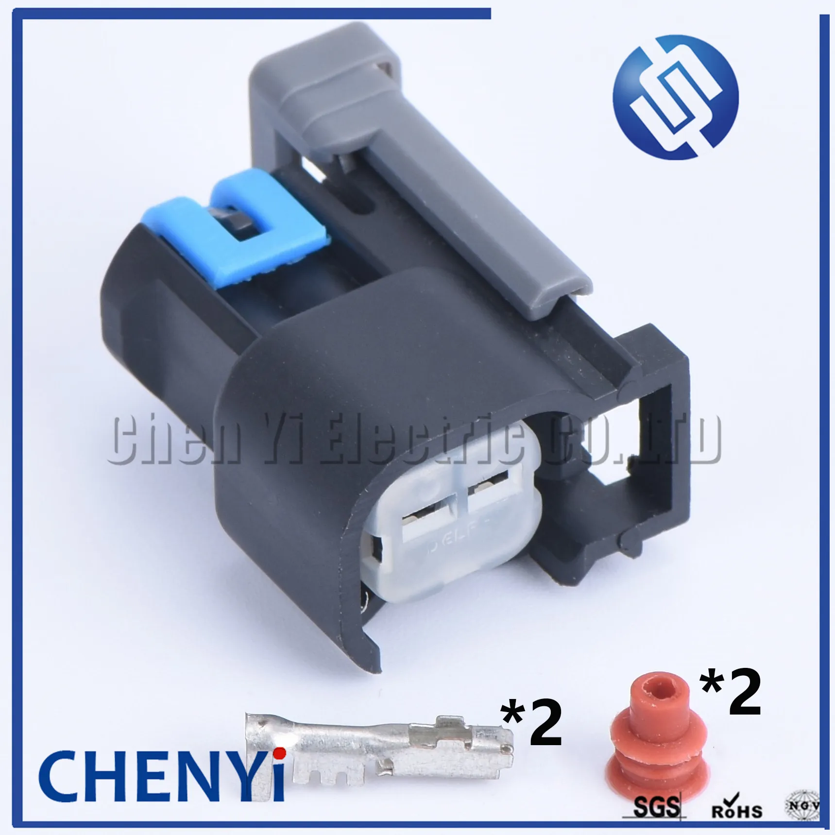 1 комплект 2 контактный автоматический водонепроницаемый разъем 15305086 двигателя