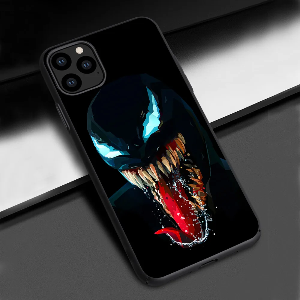 18 Venom для Fundas iPhone 11 Pro XS Max чехол для iPhone 8 Plus XR Coque чехол для iPhone 5S 6 7 Plus SE X 11 чехол для телефона - Цвет: 18