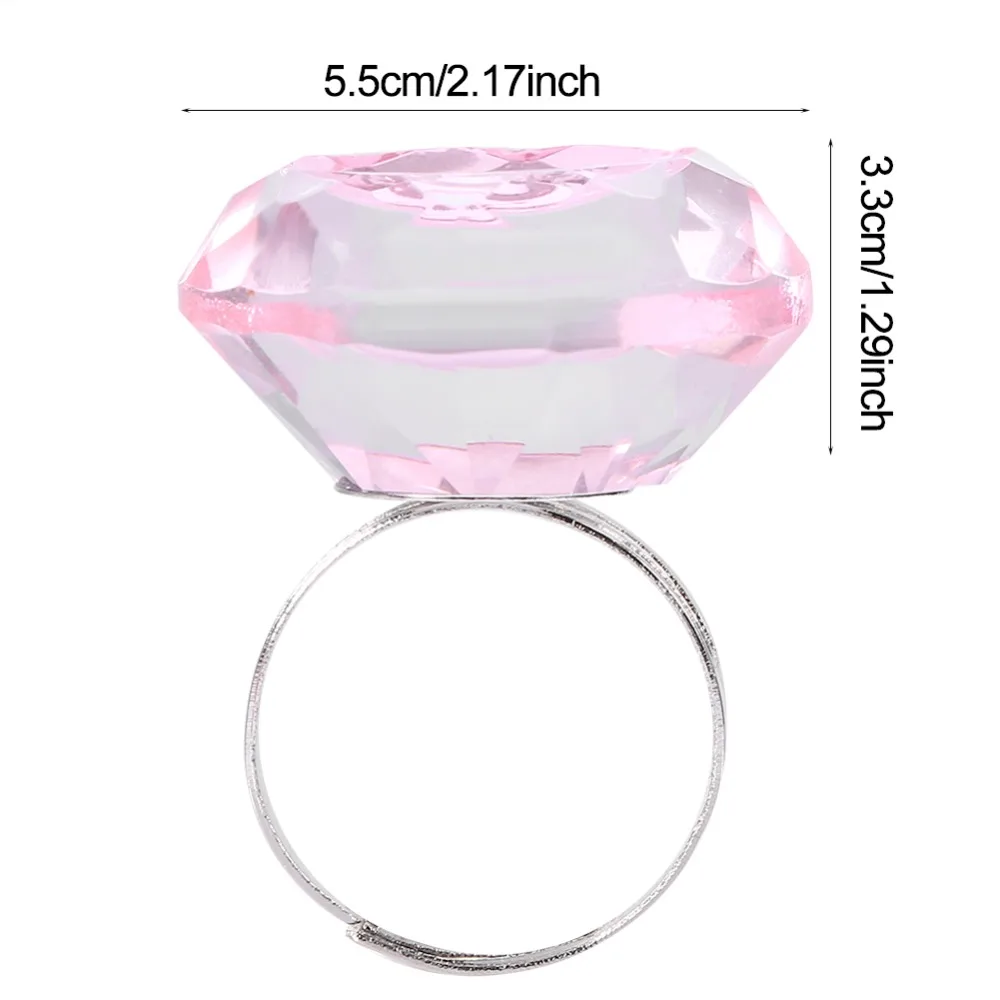 3 цвета неодноразовые акриловые Кристальные татуировки пигментные кольца чашки