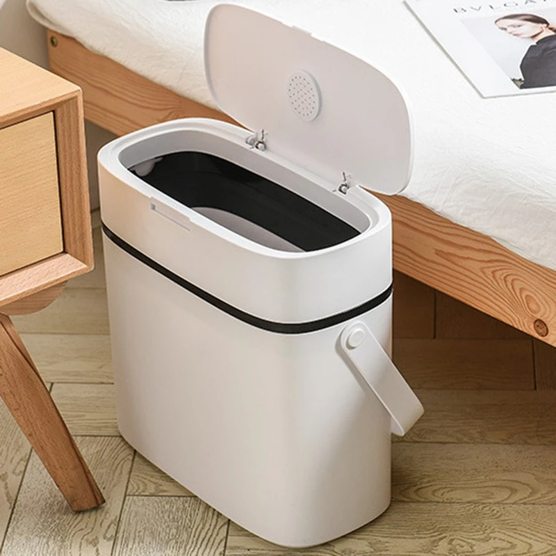 

Garbage Handle Trash Can Toilet Bucket Brush Waste Can Trash Basket Dustbin Bote De Basura Bathroom Cleaning Tools EA6LJT