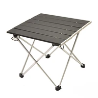 folding aluminum alloy outdoor tables camping bbq table telescopic bracket non slip bayonet sleeve camping table