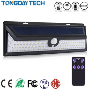 Солнечный 118 LED PIR датчик движения на открытом воздухе IP65 водонепроницаемый Солнечный садовый свет Lampe Luces Solares Para внешняя аварийная ситуация